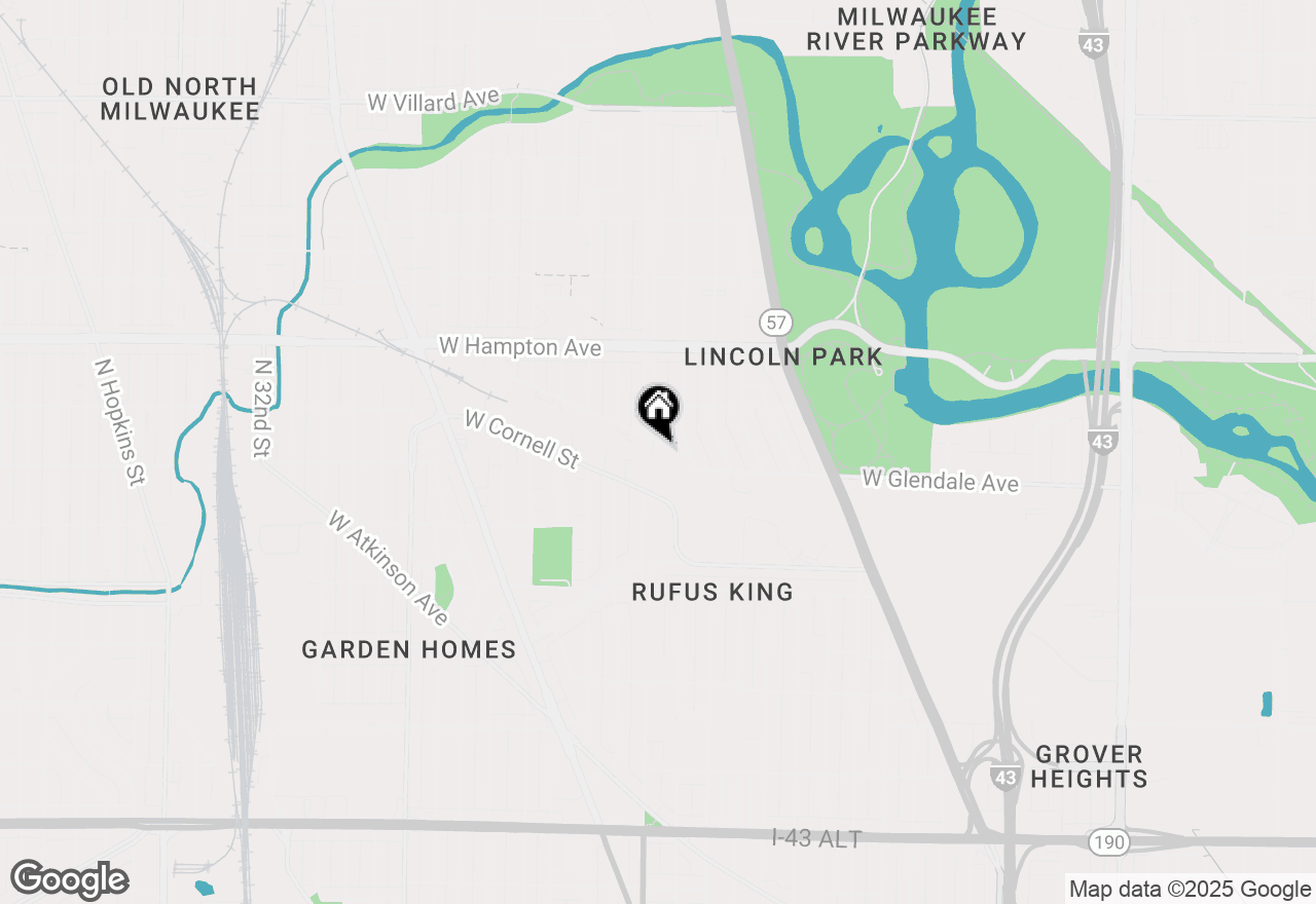 Map of 4602 N 20th St, Milwaukee, WI 53209