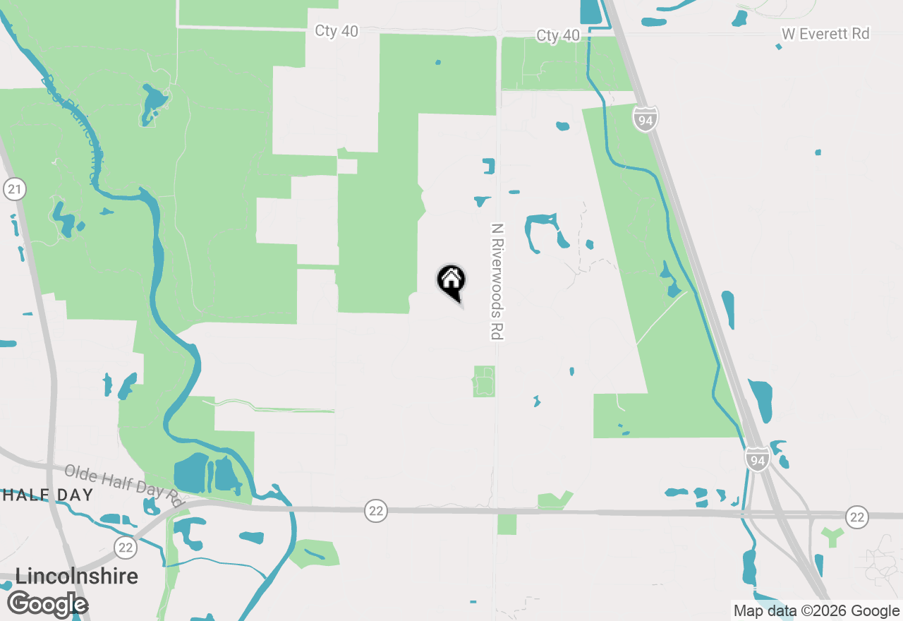 Map of 313 Whitmore Lane, Lake Forest, IL 60045