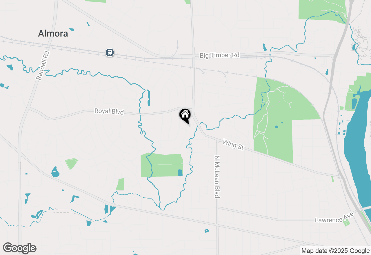 Map of 1562 Junior Place, Elgin, IL 60123