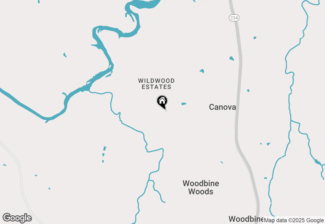 Map of 8368 Hickory Hollow Court, Manassas, VA 20112