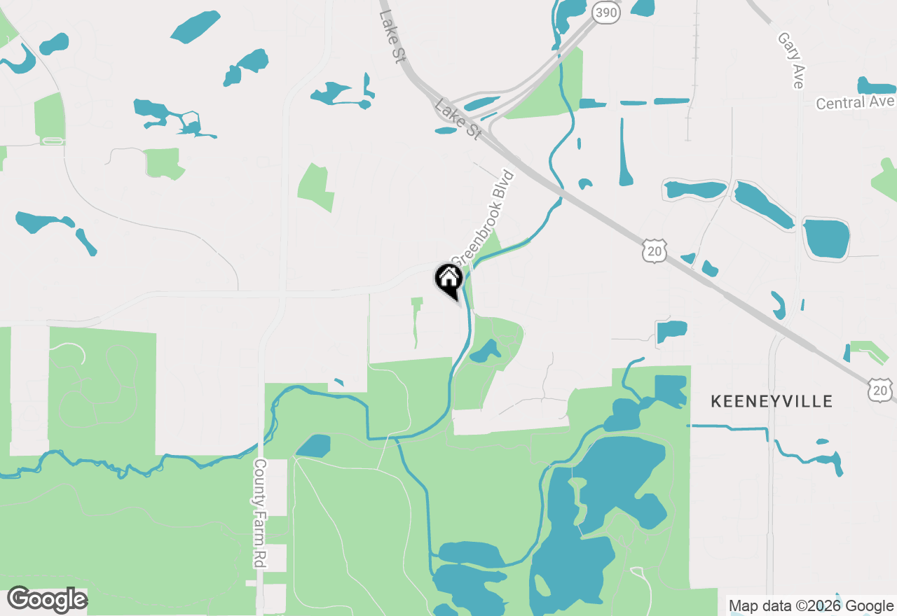 Map of 5541 E Celebrity Circle, Hanover Park, IL 60133