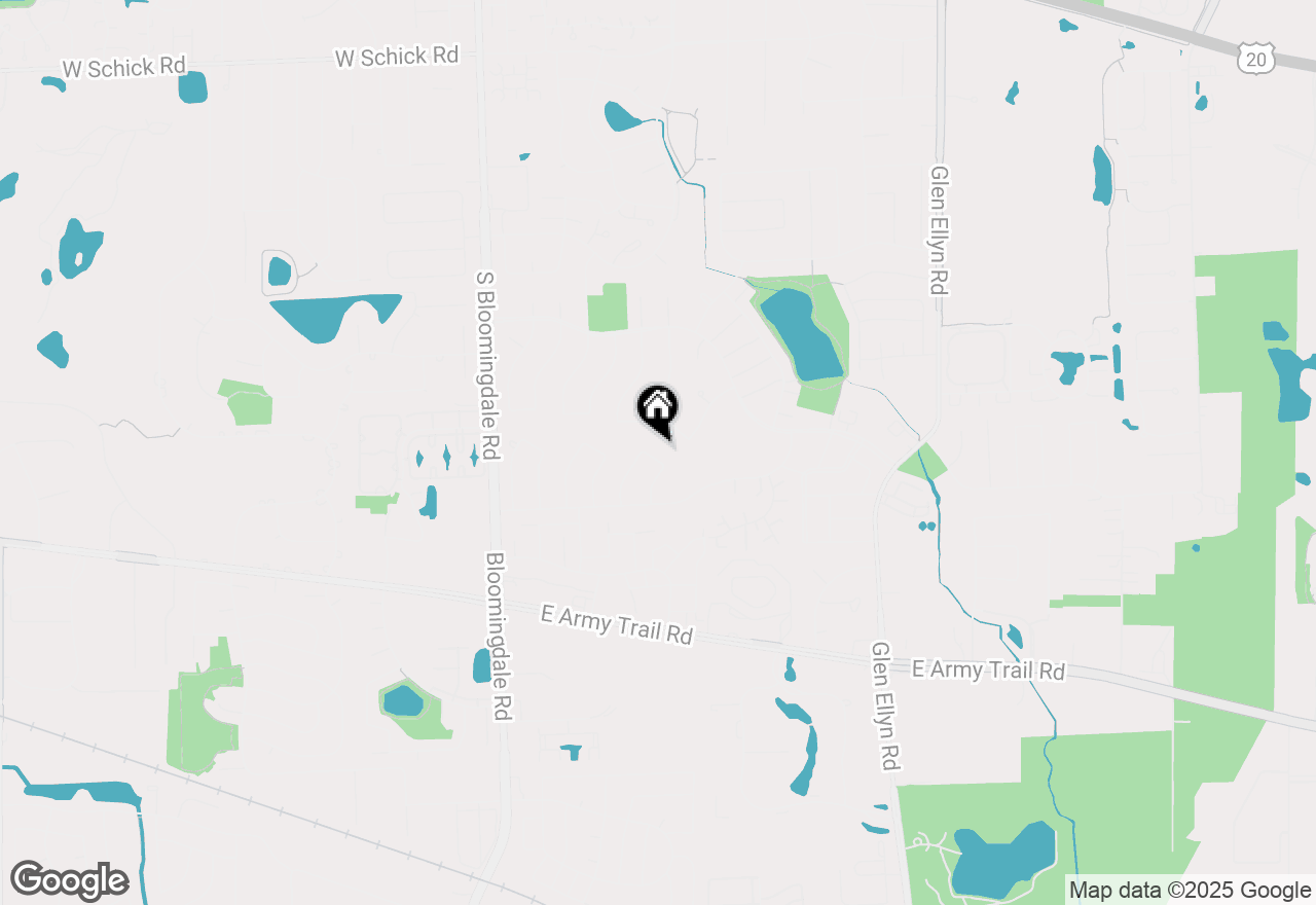 Map of 151 Hempstead Drive, Bloomingdale, IL 60108