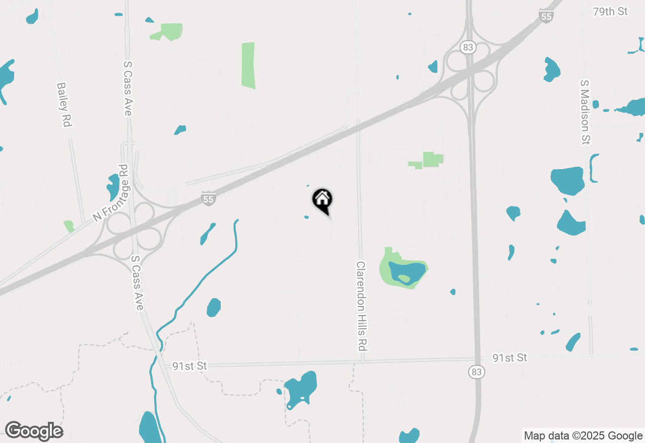 Map of 9S708 Lorraine Drive, Willowbrook, IL 60527